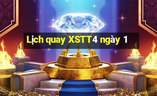 Lịch quay XSTT4 ngày 1