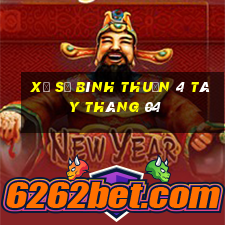 xổ số bình thuận 4 tây tháng 04