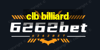 clb billiard