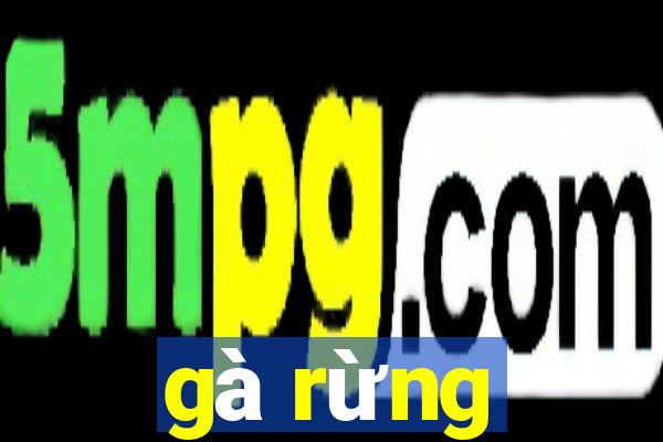 gà rừng