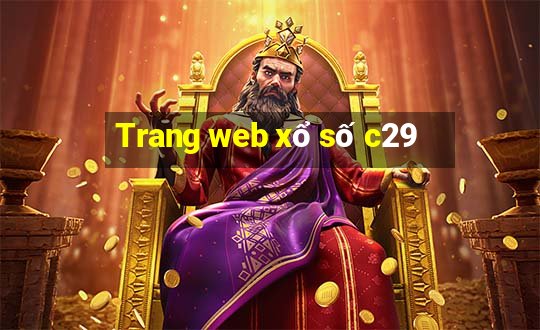 Trang web xổ số c29