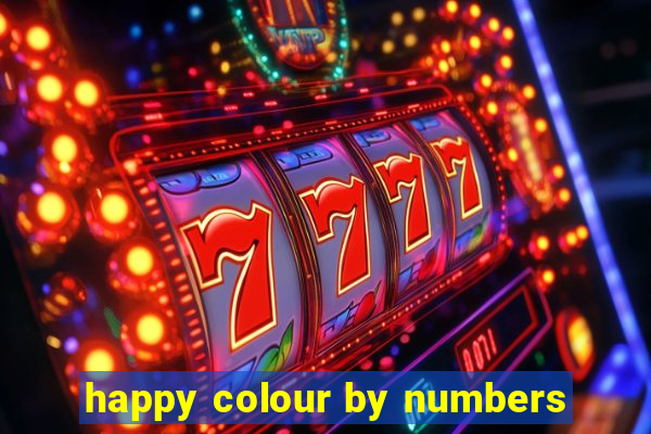 happy colour by numbers