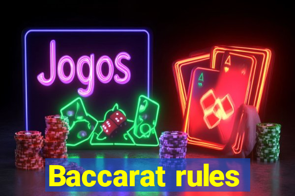 Baccarat rules