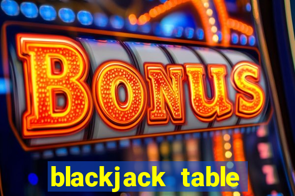 blackjack table game odds