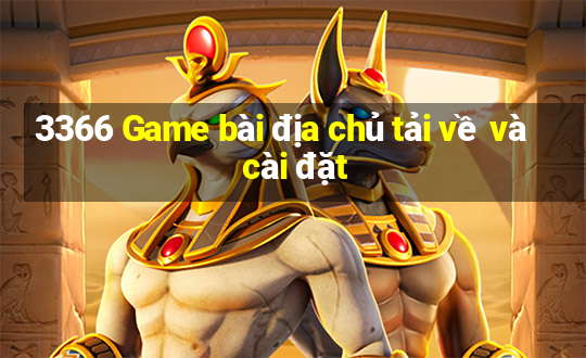 3366 Game bài địa chủ tải về và cài đặt