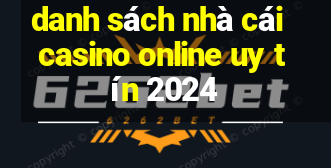 danh sách nhà cái casino online uy tín 2024