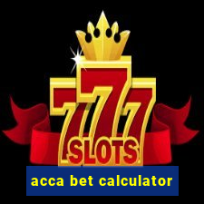 acca bet calculator