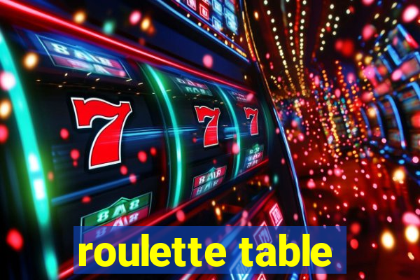 roulette table