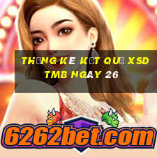 THỐNG KÊ KẾT QUẢ XSDTMB ngày 26