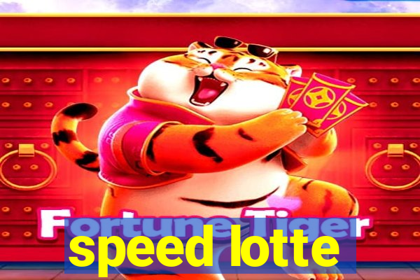 speed lotte