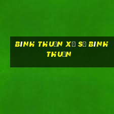 bình thuận xổ số bình thuận