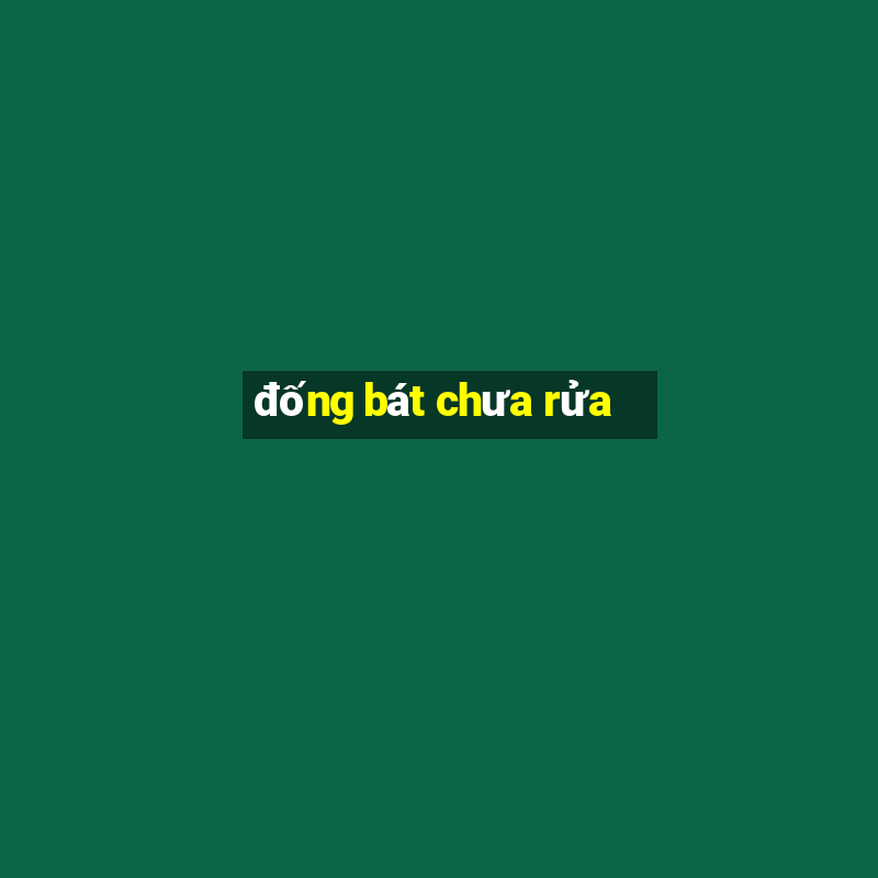 đống bát chưa rửa