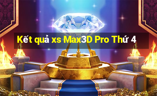 Kết quả xs Max3D Pro Thứ 4