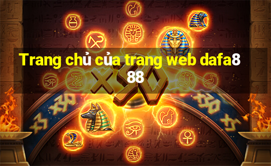 Trang chủ của trang web dafa888