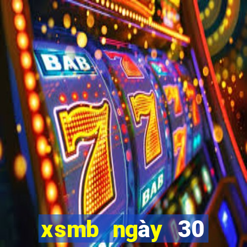 xsmb ngày 30 tháng 5 năm 2024