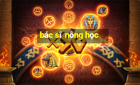 bác sĩ nông học