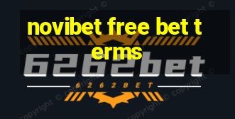 novibet free bet terms