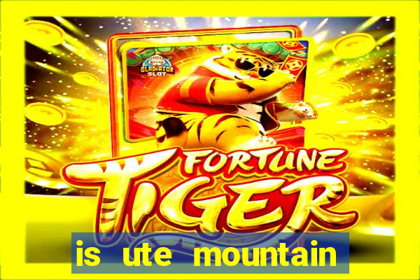 is ute mountain casino open