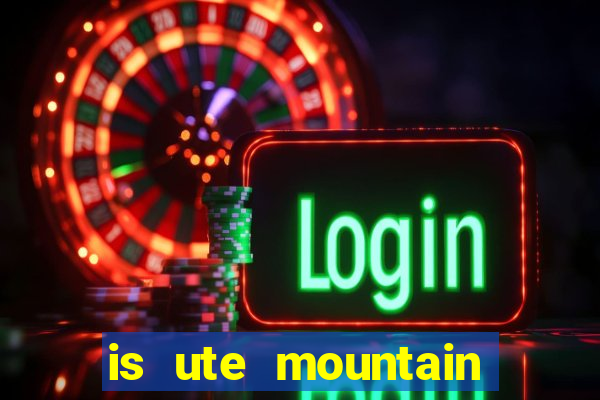 is ute mountain casino open