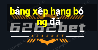 bảng xêp hạng bóng đá