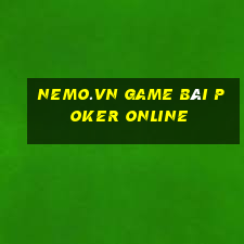 Nemo.Vn Game Bài Poker Online