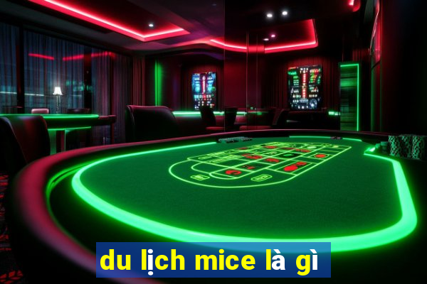 du lịch mice là gì