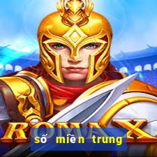 số miền trung thứ tư tuần trước