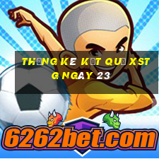 THỐNG KÊ KẾT QUẢ XSTG ngày 23