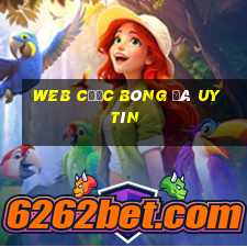 web cược bóng đá uy tín