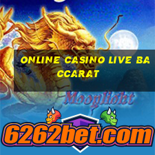 online casino live baccarat