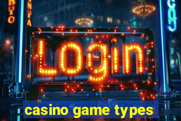 casino game types