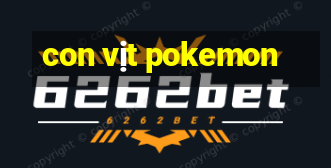 con vịt pokemon