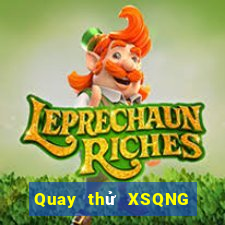 Quay thử XSQNG ngày mai