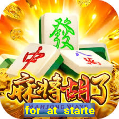 for at starte online casino