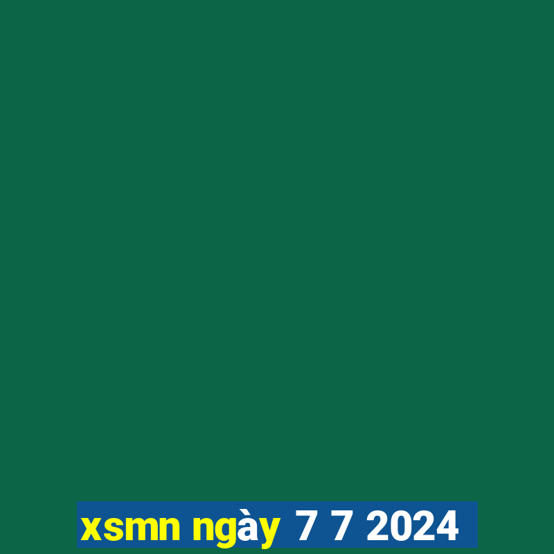 xsmn ngày 7 7 2024