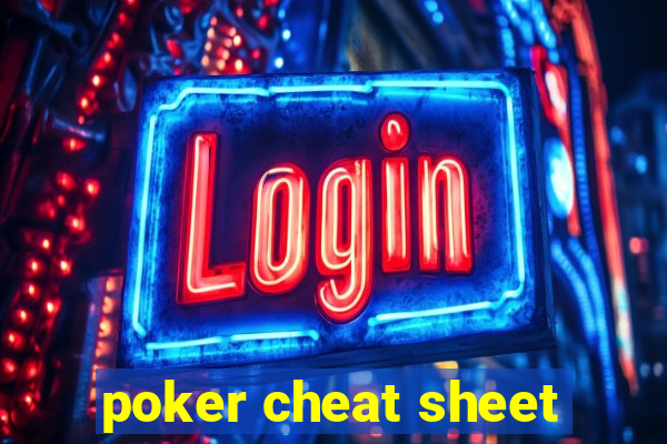 poker cheat sheet