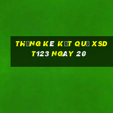 THỐNG KÊ KẾT QUẢ XSDT123 ngày 20