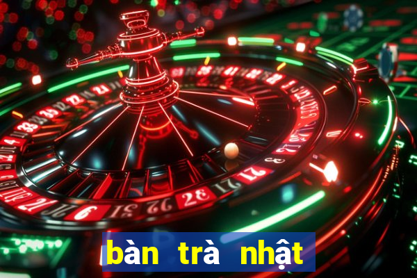 bàn trà nhật ngồi bệt