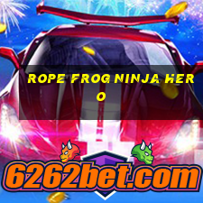 rope frog ninja hero