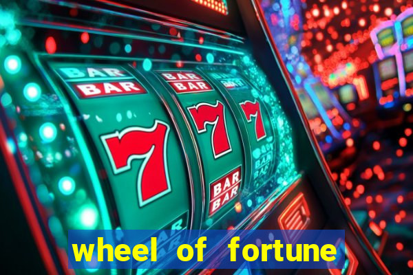 wheel of fortune slot machine jackpot