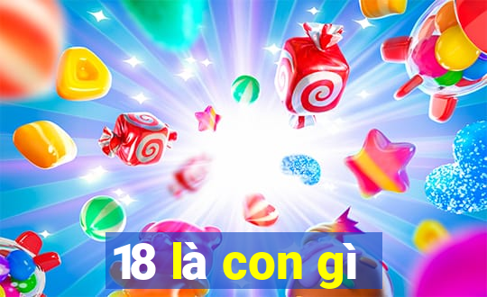 18 là con gì