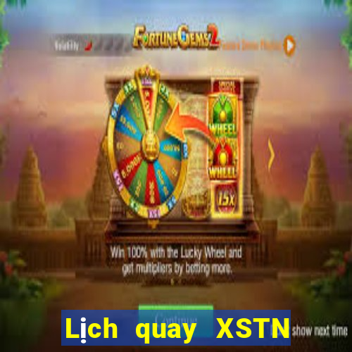 Lịch quay XSTN ngày 6