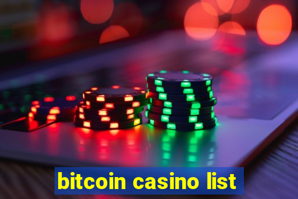 bitcoin casino list