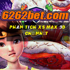 Phân tích XS Max 3D Chủ Nhật