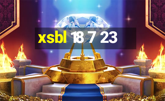 xsbl 18 7 23