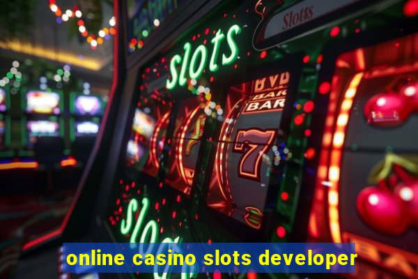 online casino slots developer