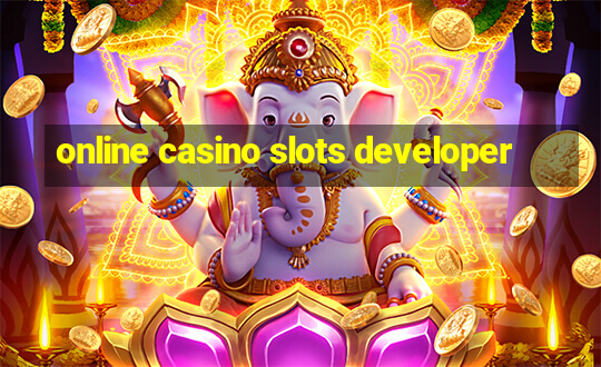 online casino slots developer