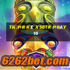 Thống kê XSBTR ngày 16