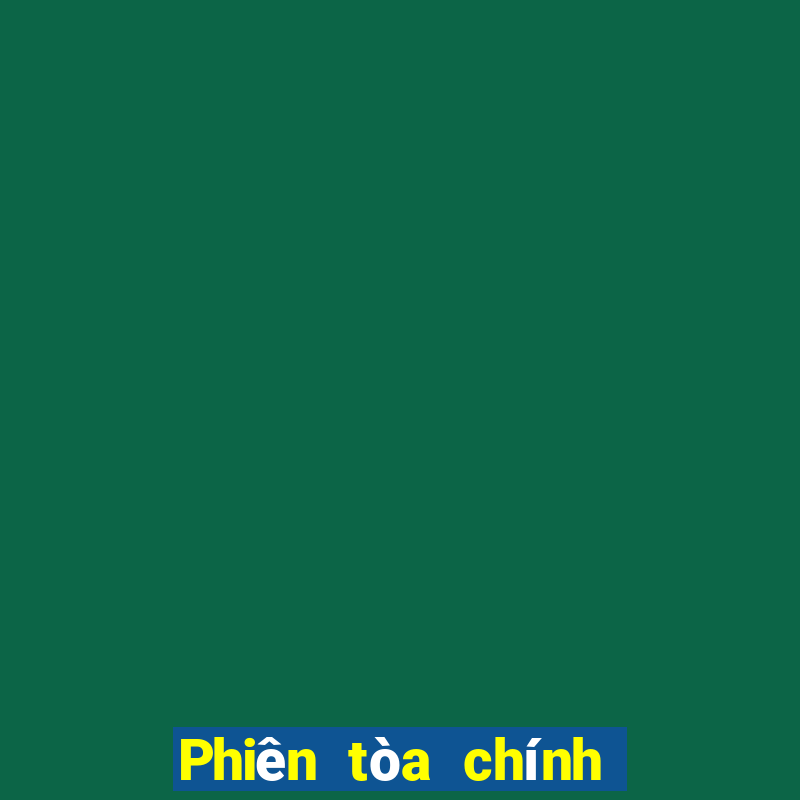 Phiên tòa chính thức của cq9