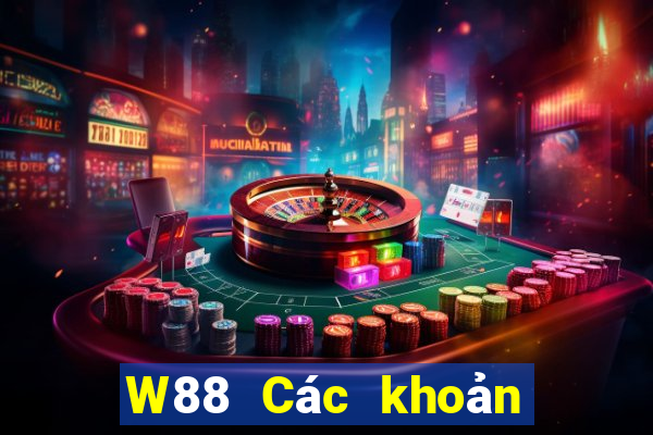 W88 Các khoản khấu trừ 188 mặt của Metropolitan